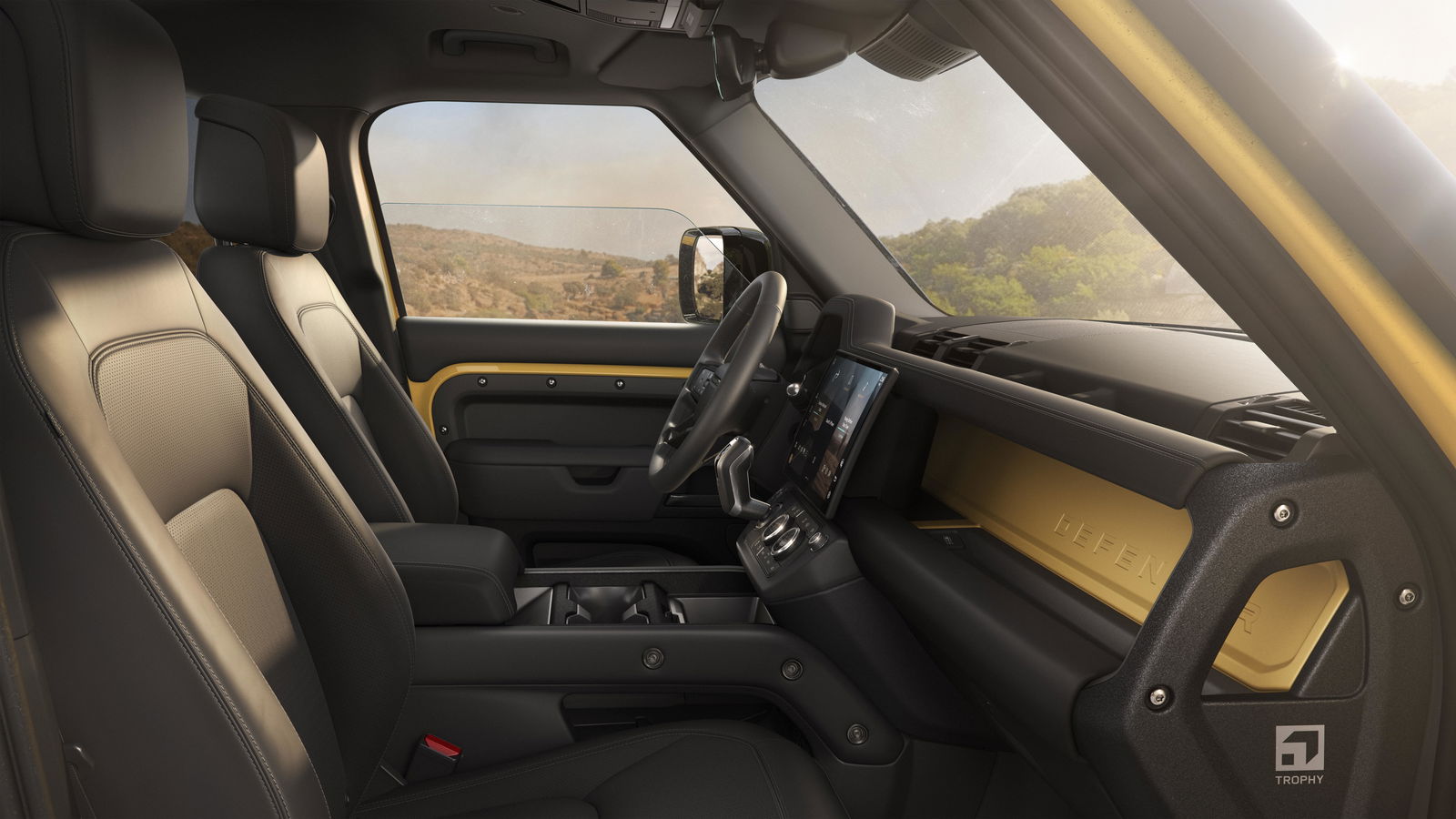 Defender 110 Trophy Edition - interior